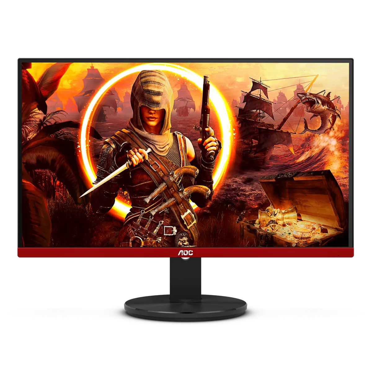22 AOC LED 23.8 GAMING G2490VX 144Hz 1 YEAR - Image 1