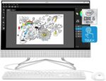 HP AIO 24-DF1059 Ci5 1135U 4GB 1TB HDD 24" FHD TOUCH DOS WHITE 1 YEAR