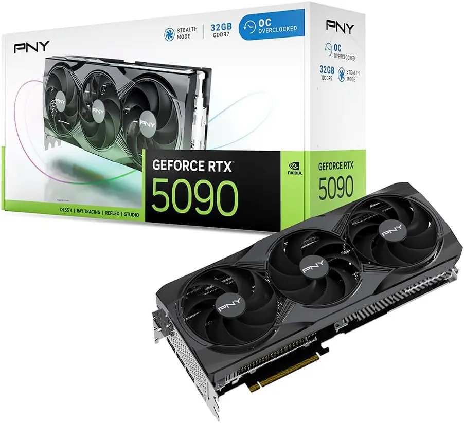 aa-4012-2516341-050126071017645 PNY NVIDIA RTX 5090 OC 32GB 512BIT GDDR7 - Image 1