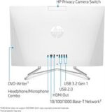 HP AIO 24-DF1059 Ci5 1135U 4GB 1TB HDD 24" FHD TOUCH DOS WHITE 1 YEAR - Image 3