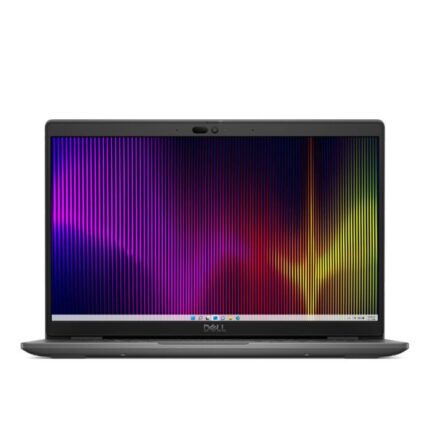 Matte black Dell Latitude 3440 laptop open on an office desk.