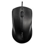 RAPOO MOUSE N1200 SILENT OPTICAL BLACK