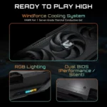 GIGABYTE AMD RX 9070 XT 16GB GAMING 256BIT GDDR6 - Image 3